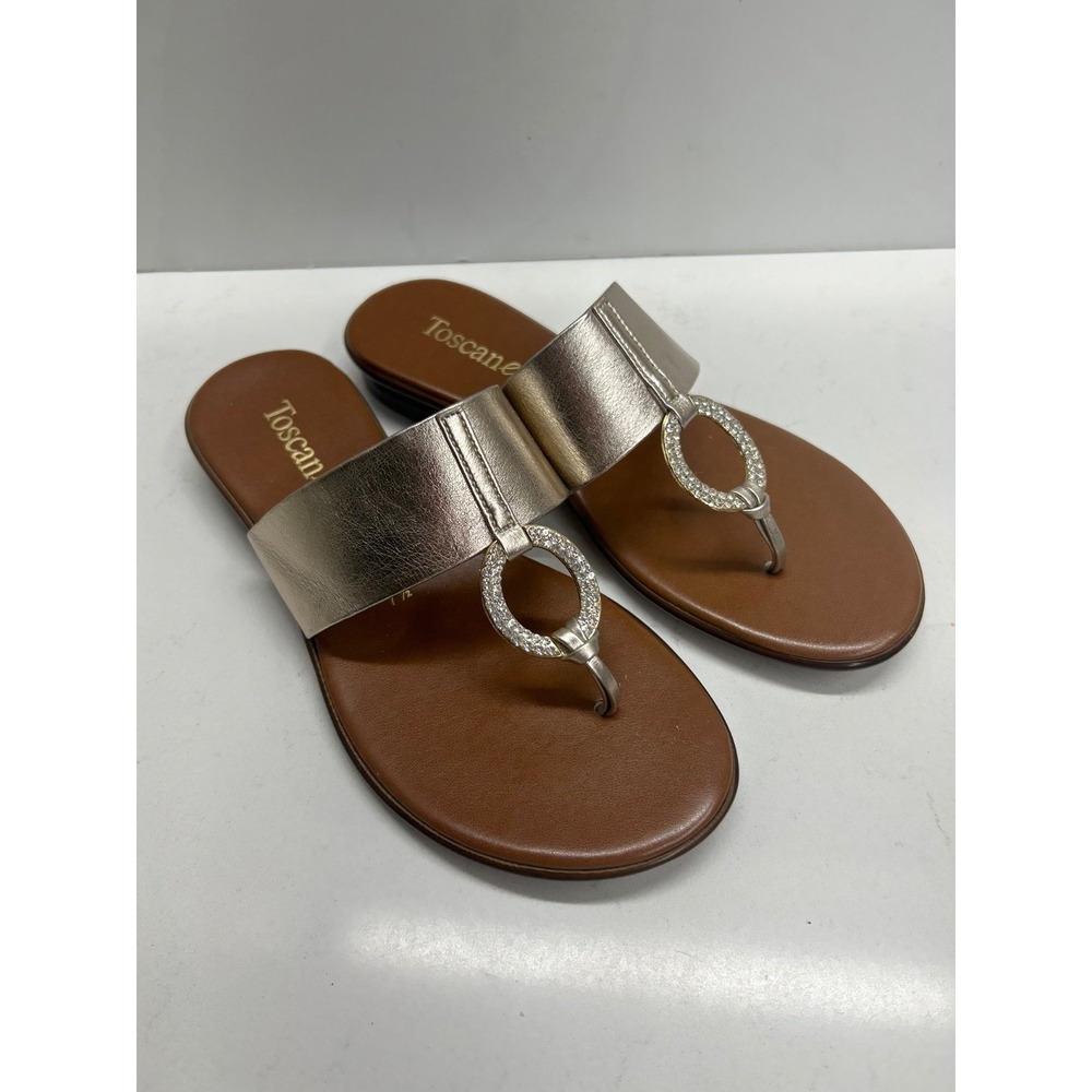 Toscanella Italian Sandals Size 7.5